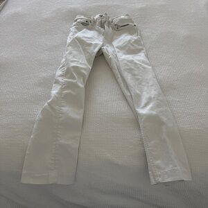 Zara Straight Leg Jeans in White